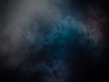 Koyu mavi ve siyah arkaplan, beyaz ve kırmızı saat.