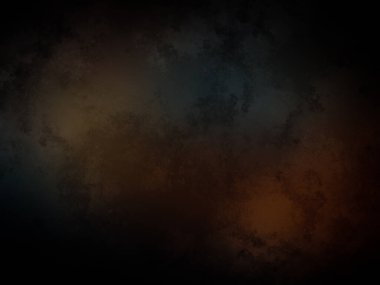 koyu turuncu ve mavi renkli koyu bir arkaplan