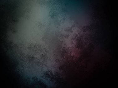 koyu bir arkaplan, mavi ve kırmızı renkli.