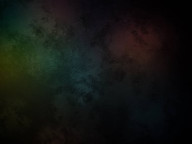 Koyu renkli bir arkaplan ve gökkuşağı