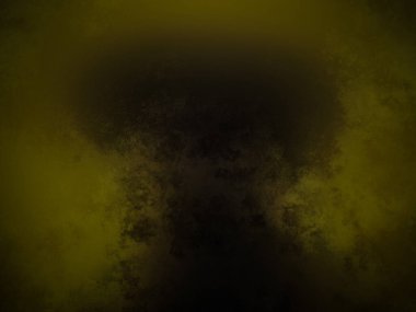 Siyah gömlekli ve sarı arka planlı bir adam.