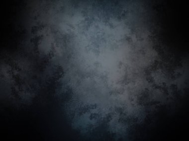 Koyu mavi bir arkaplan ve desenli