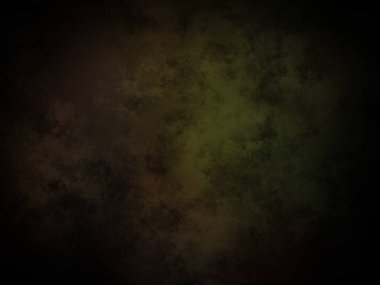 Koyu yeşil ve siyah bir arkaplan ve soluk bir doku.