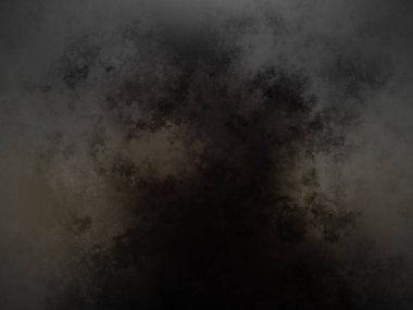 Siyah bir yüzü ve siyah bir geçmişi olan biri.