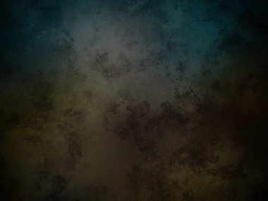 Koyu mavi ve yeşil arkaplan ve soluk bir doku.