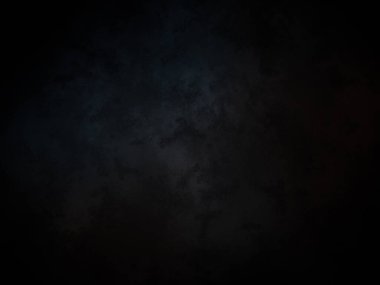 Siyah ve mavi renk şemasına sahip koyu bir arkaplan