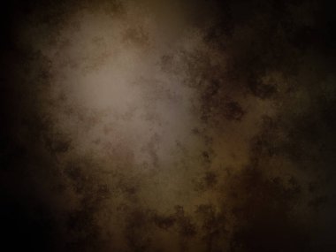 Koyu kahverengi arkaplan ve beyaz nokta.