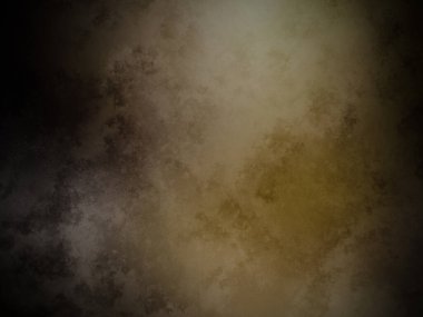 Kahverengi ve siyah arkaplan, sarı benekli.