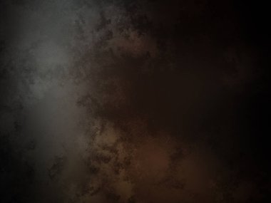 Üzerinde saat olan karanlık ve bulutlu bir gökyüzü.