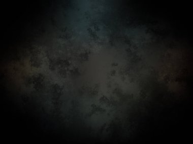 Siyah ve mavi renk şemasına sahip koyu bir arkaplan