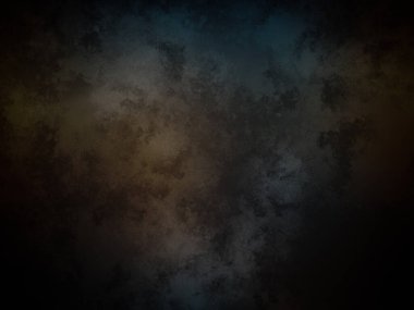 Koyu bir arka plan, mavi ve sarı bir ışık.