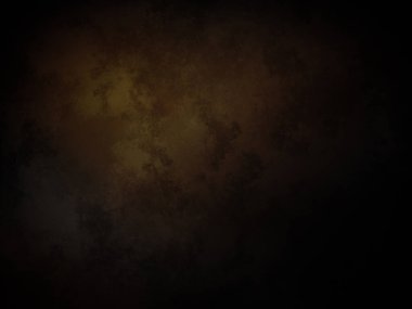 Koyu bir arkaplan ve sarı ışık