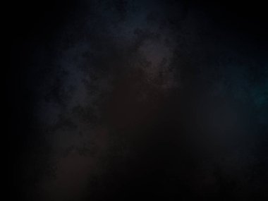 koyu bir arkaplan ile mavi ve siyah renk şeması