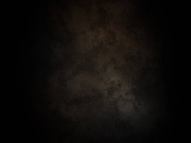 Siyah duvarı ve beyaz ışığı olan koyu bir arkaplan.