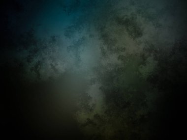 Koyu ve yeşil arkaplan ve bulanık bir resim