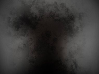 Siyah elbiseli ve siyah arkaplan giyen biri.