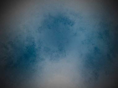 Mavi ve beyaz arkaplan ve mavi daire