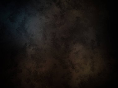 Siyah ve mavi renk şemasına sahip koyu bir arkaplan