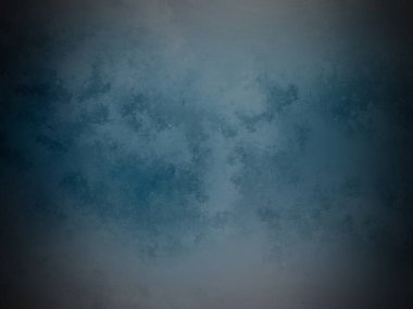 Beyaz ve siyah saati olan mavi ve siyah bir arkaplan