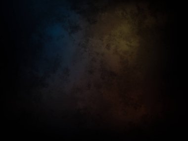 koyu bir arkaplan ve renkli bir ışık