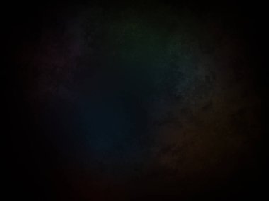 koyu bir arkaplan ve mavi ve yeşil ışık