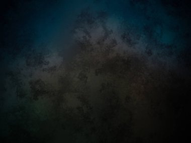 Siyah beyaz saati olan koyu mavi ve yeşil bir arka plan.