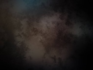 koyu bir arkaplan, mavi ve siyah renkli.