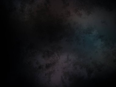 Siyah ve mavi renk şemasına sahip koyu bir arkaplan