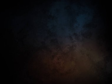 koyu bir arkaplan mavi ve turuncu bir ışık