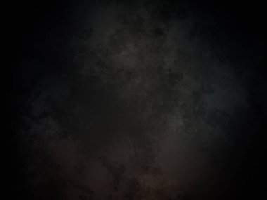 Kara bir arka plan, karanlık bir gökyüzü ve birkaç bulut.