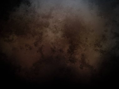 Karanlık bir arka plan, karanlık bir gökyüzü ve beyaz bir saat.