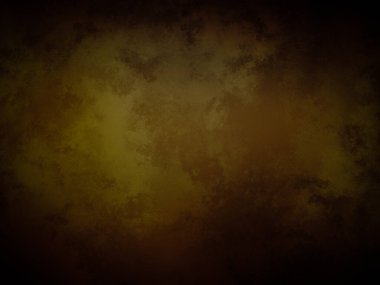 Koyu kahverengi arka plan, sarı ve siyah sınır.