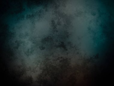 Koyu mavi ve yeşil arkaplan ve soluk bir doku.