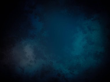 koyu mavi arkaplan ile mavi ve siyah renk şeması