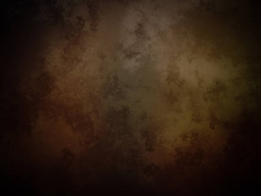 Koyu kahverengi ve siyah bir arkaplan ve soluk bir etki