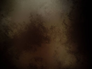 Koyu kahverengi arka plan ve beyaz saat.