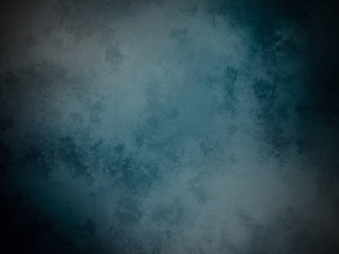 Beyaz ve siyah saati olan mavi ve siyah bir arkaplan