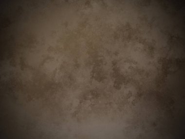 Siyah arka planı olan kahverengi bir duvar.