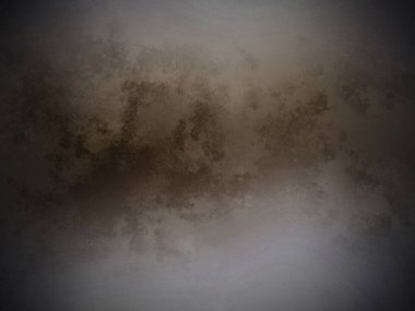 Siyah beyaz bir duvar ve saat resmi.