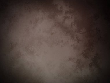 Koyu kahverengi bir arka plan ve soluk bir doku.