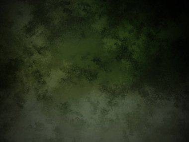 Beyaz saati olan yeşil ve siyah bir arkaplan