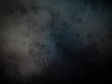 Koyu mavi ve siyah arkaplan ve siyah bir fotoğraf.