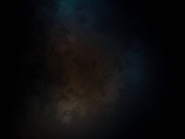 koyu bir arkaplan mavi ve turuncu bir ışık