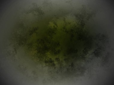 Beyaz saati olan yeşil ve siyah bir arkaplan