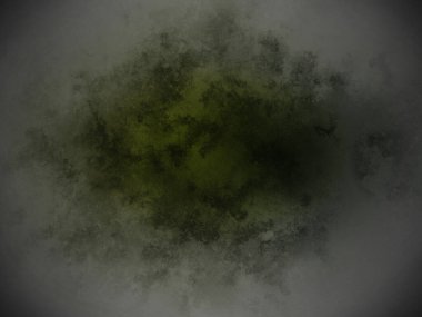 Beyaz ve siyah saati olan yeşil ve siyah bir arkaplan