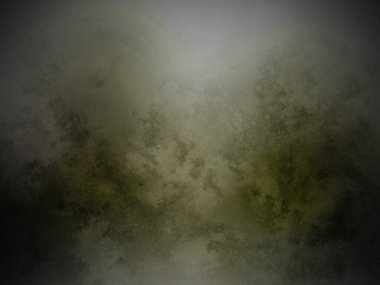 Beyaz ve siyah saati olan yeşil ve siyah bir arkaplan