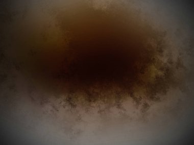 Kahverengi ve siyah bir arka plan ve kahverengi bir daire.