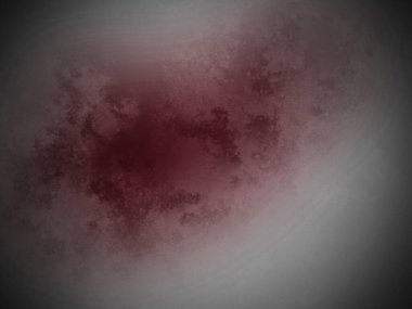 Siyah bir arka planda kırmızı kan lekesi