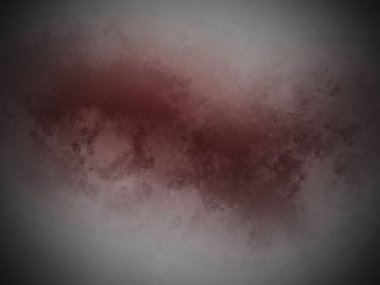 Siyah arkaplanda kırmızı bir madde