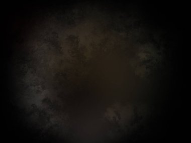 Siyah bir arka plan ve koyu bir duman çemberi.